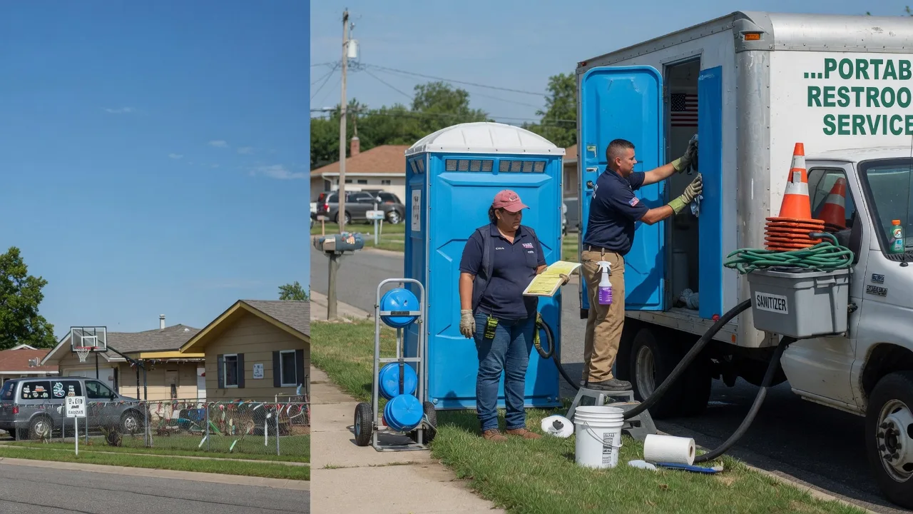 Porta Potty Rental in Tolstoy, SD near me